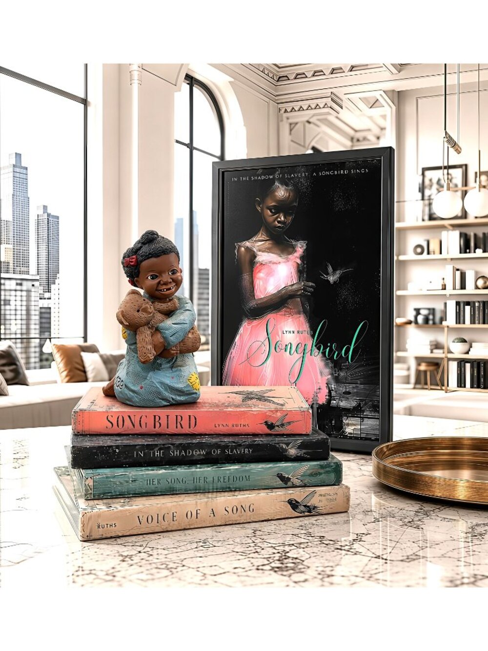 Martha Holcombe Prissy Bear Figurine, All God’s Children Collection